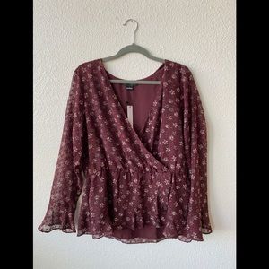 Sanctuary long sleeve blouse